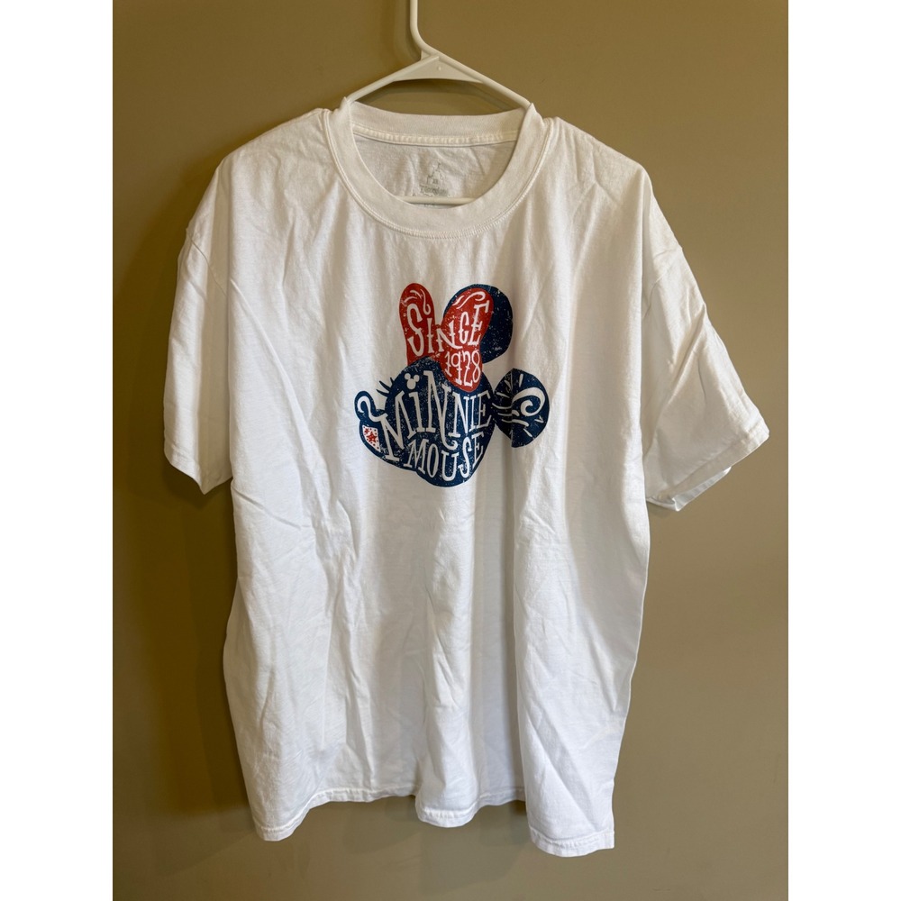 Disneyland Resort Walt Disney World Minnie Mouse Since 1928‎ Graphic T Shirt XL